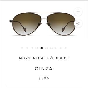 Morgenthal Frederics Ginza Sunglasses